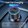 JELLICO F8 40W DUAL USB C ADAPTER CAR