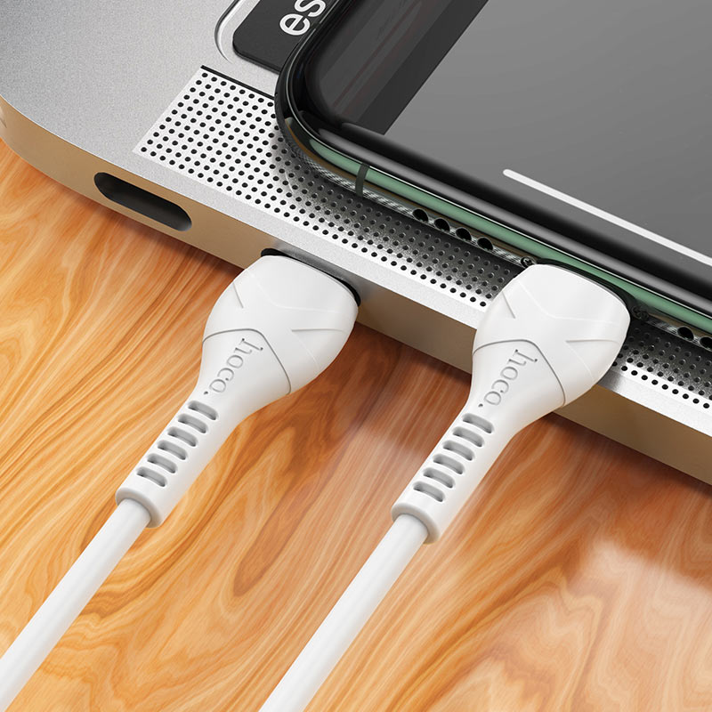 HOCO X55 TRENDY 1M 3A TYPE C TO LIGHTNING CABLE