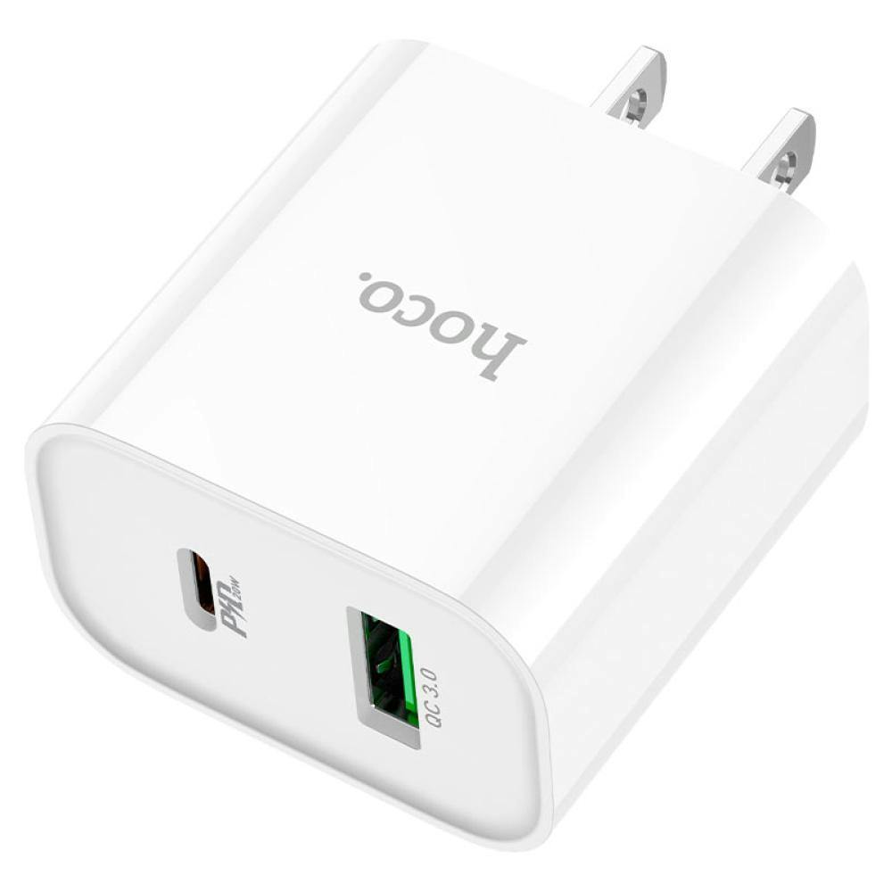 HOCO C80 20w PD ADAPTER DUAL PORT